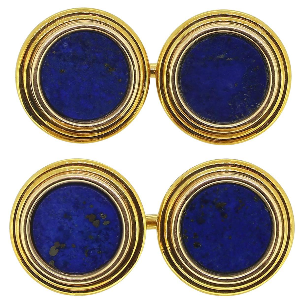 Adler Lapis Lazuli Cufflinks