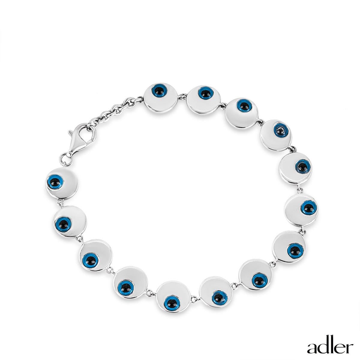 blue eyeball bracelet