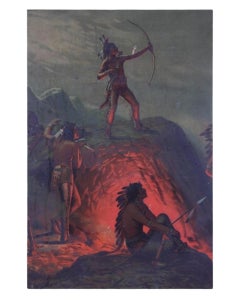 A.D.M. Cooper (American, Late 19th-Early 20th Century) Burning Arrow, 1904
