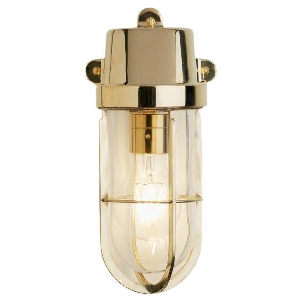 ADMIRAL brushed nickel plated brass frosted glass For Sale