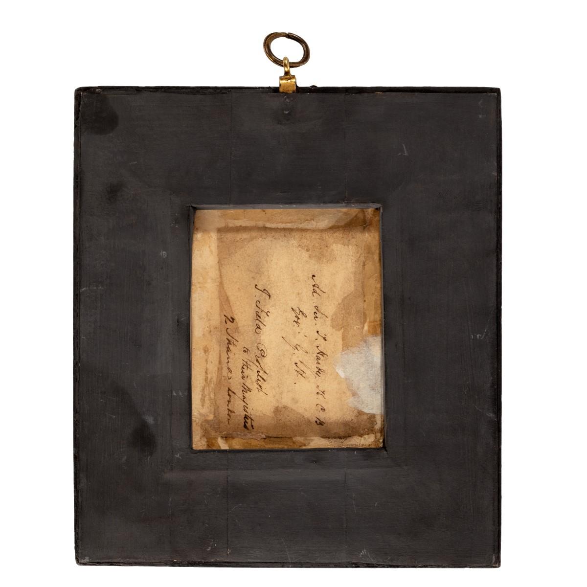 This Silhouette shows Admiral Sir Thomas Hardy in dress uniform and facing to the left. The reverse is inscribed in cursive handwriting ‘Ad. Sir T Hardy K.C.B. Gov. G H. J Field Profilist to their Majesties, 2 Strand, London.’ 

English, circa