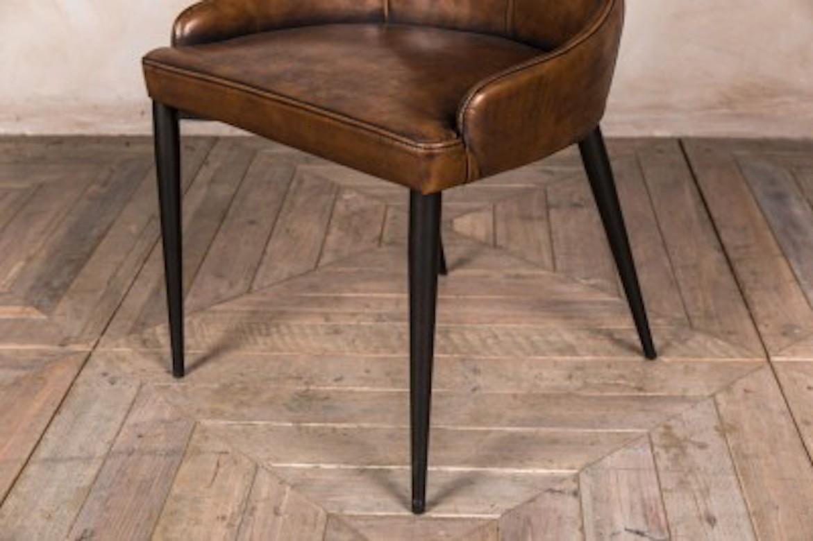 modern wingback dining chair