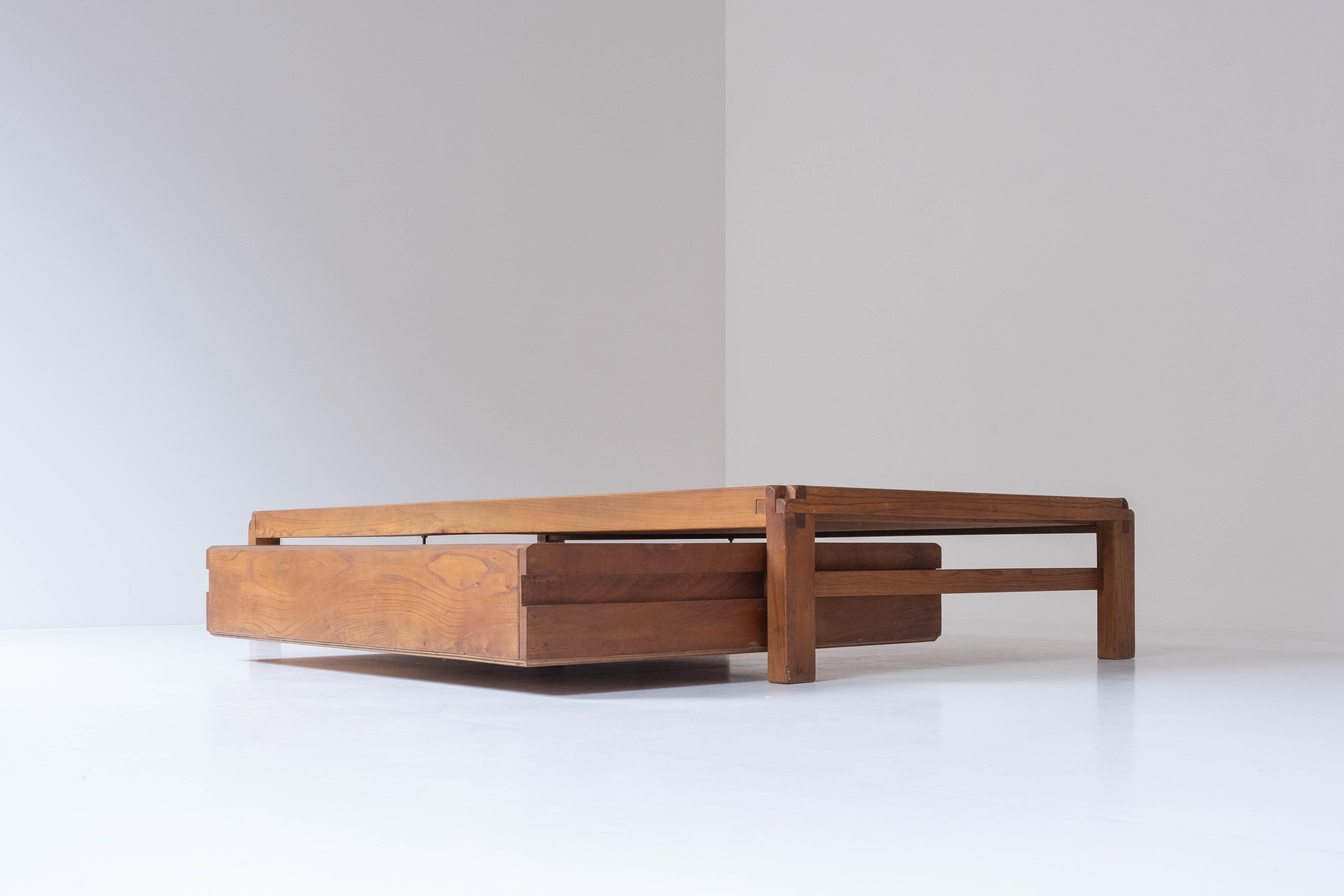 Mid-20th Century Rare Daybed Model ‘L03’ by Pierre Chapo, France, 1965