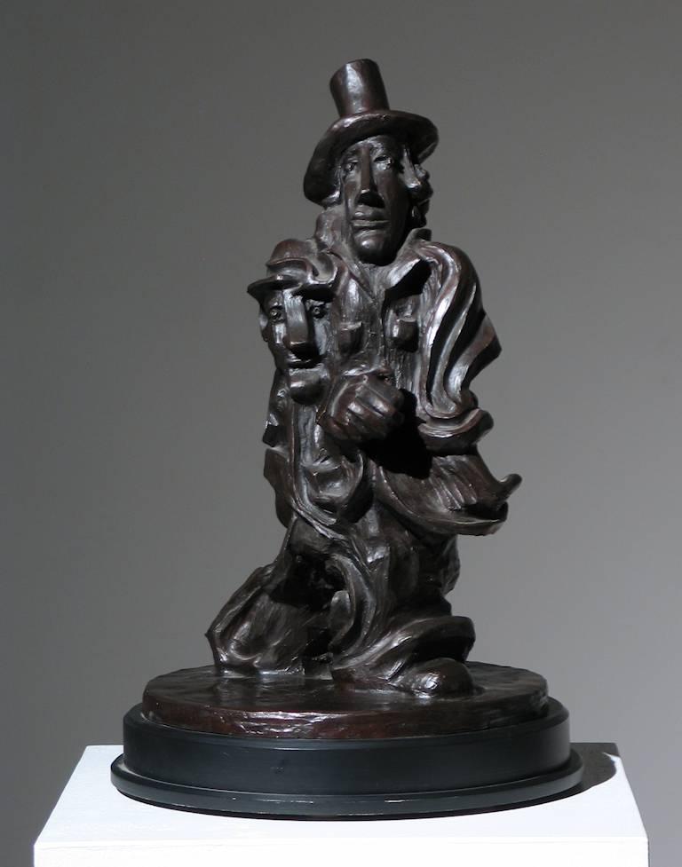 Immigrants - Sculpture by Adnan Charara