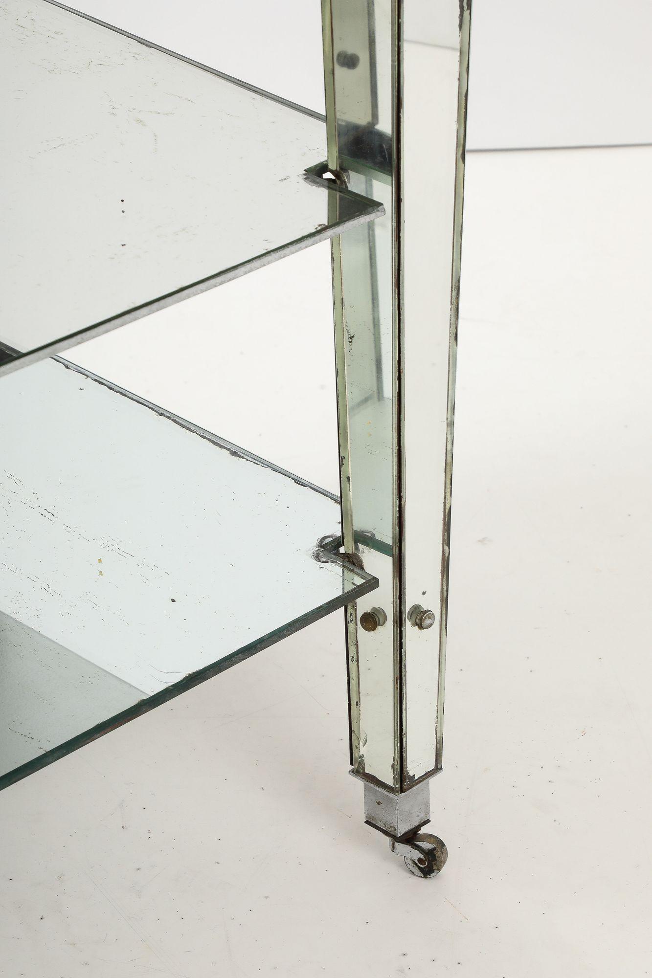 Adnet Raro Refraicher Art Deco Espejado en venta 6