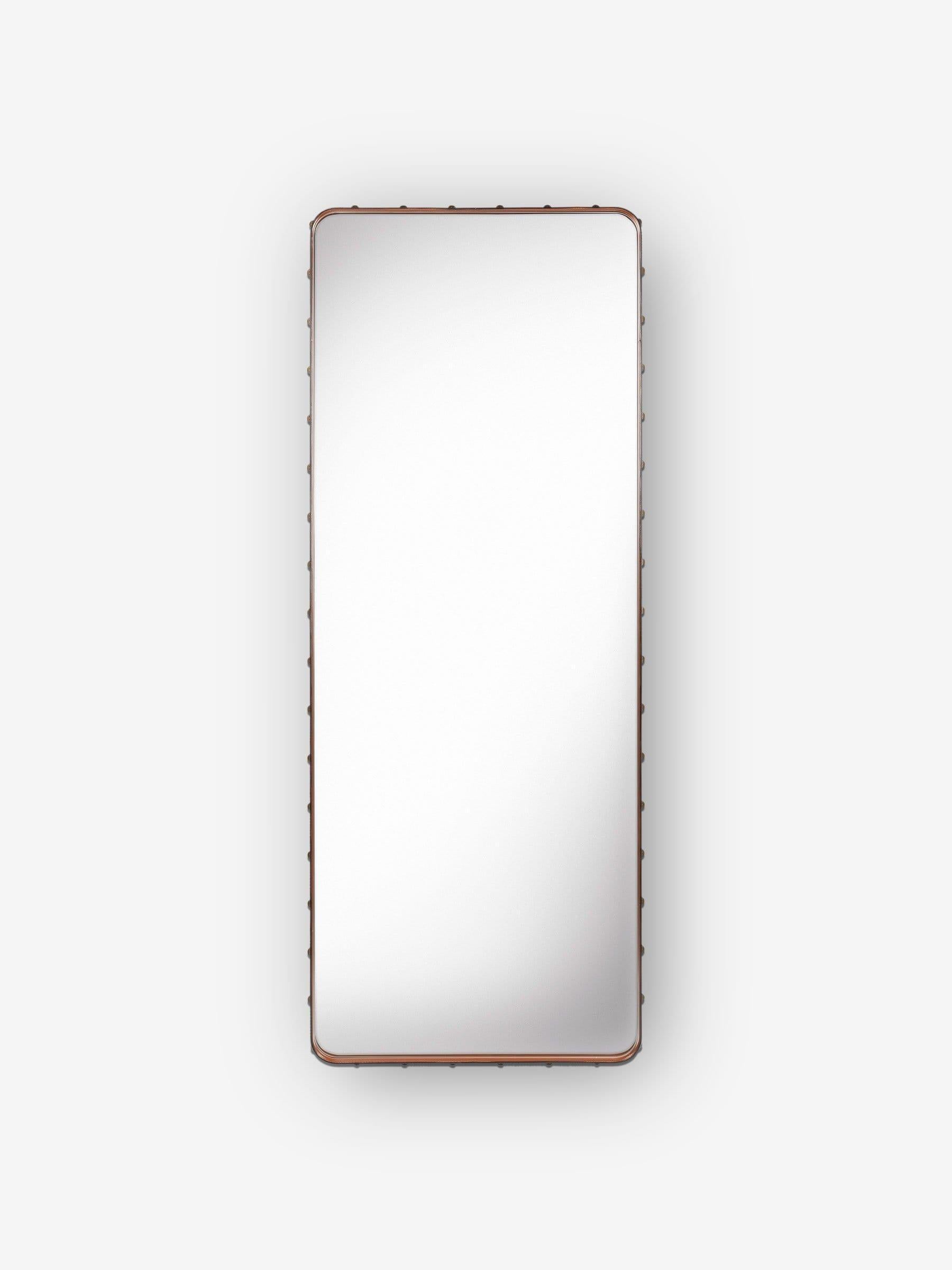 Adnet Rectangular Mirror by Gubi, Large For Sale 1