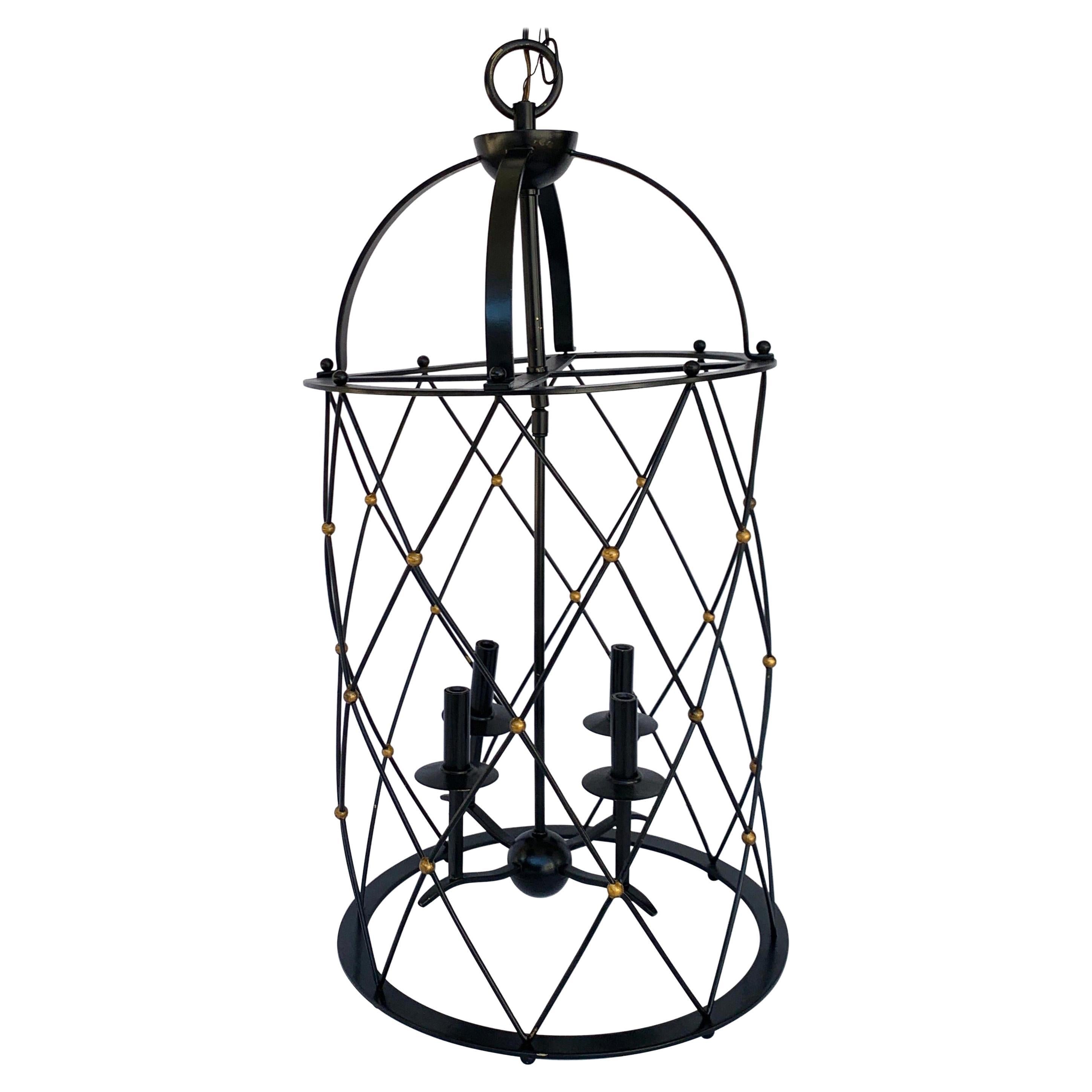 Adnet Style Tour Eiffel Lantern For Sale