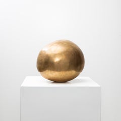 Ado Chale Bronze “Sphere” Sculpture, Belgium, 1973