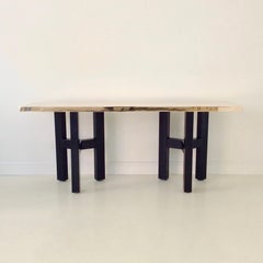 Ado Chale Signed Polished Bronze Console, circa 1970, Belgium