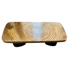 Grande table style Ado Chale "Goutte d'eau" Belgique 1980