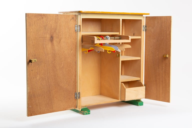 Ado Ko Verzuu Dutch Wardrobe Closet Toy For Sale at 1stDibs