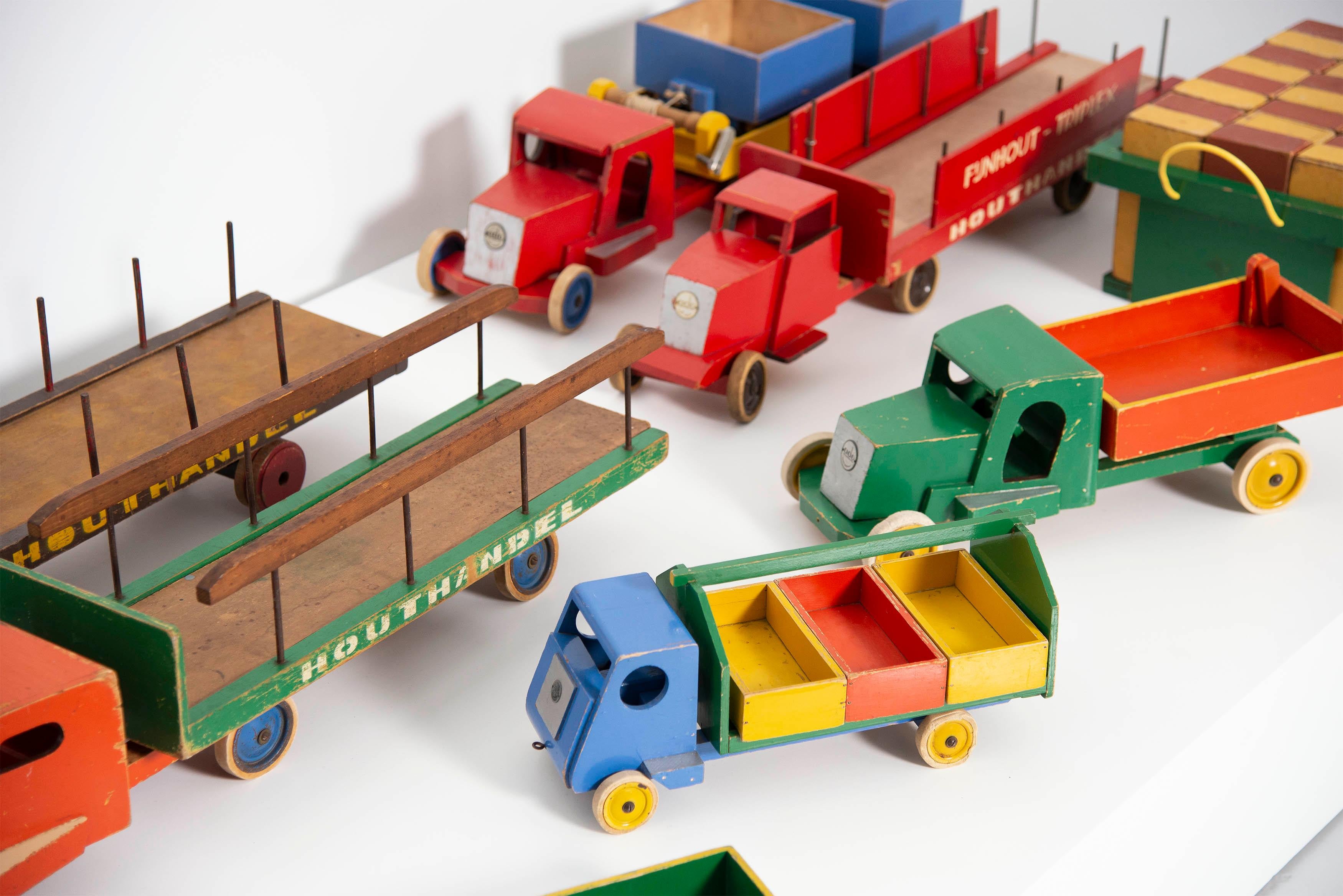Ado Ko Verzuu Houthandel Toy Truck, Holland, 1948 5