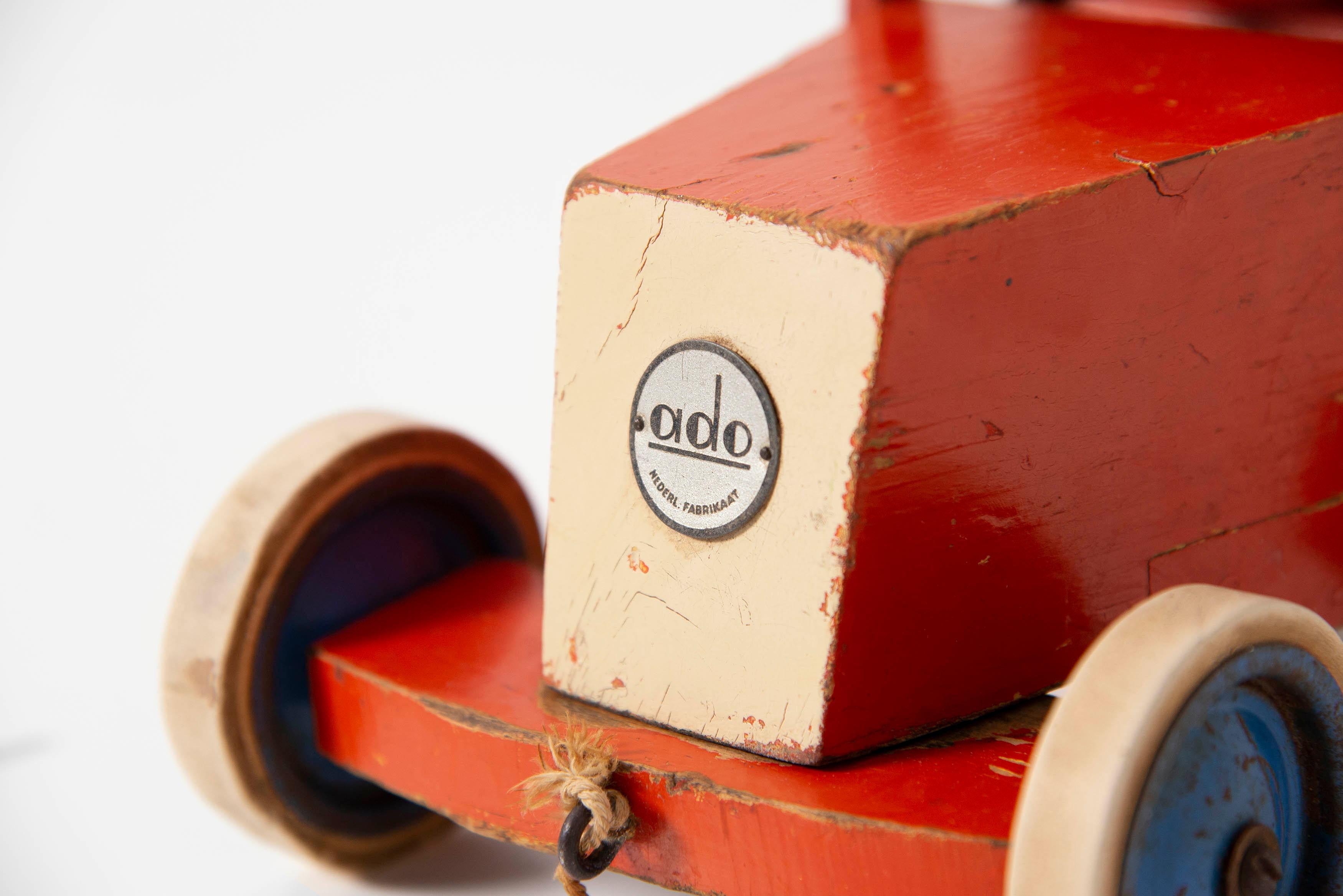 Ado Ko Verzuu Houthandel Toy Truck, Holland, 1948 1
