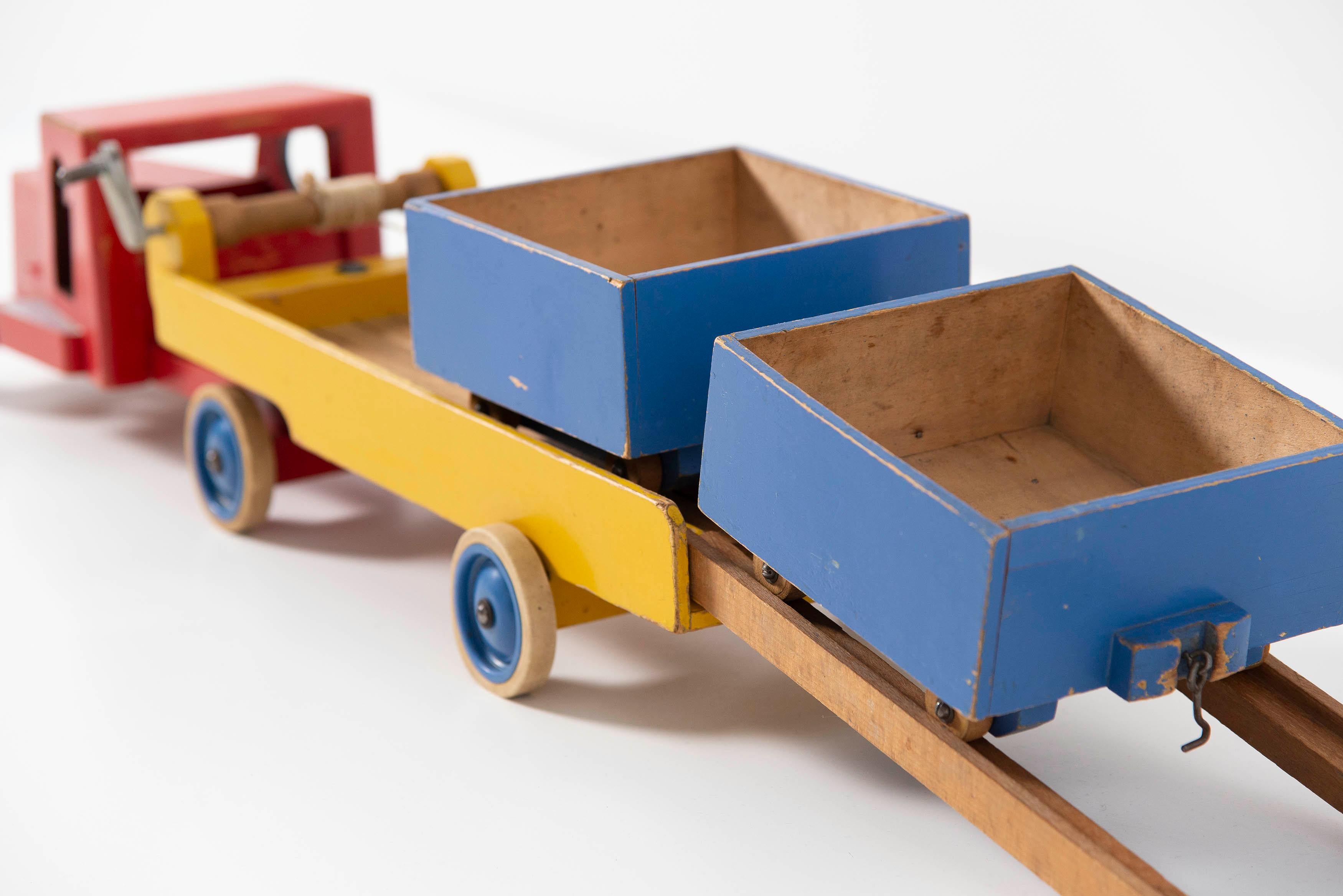 Ado Ko Verzuu Toy Crate Truck Holland 1948 2