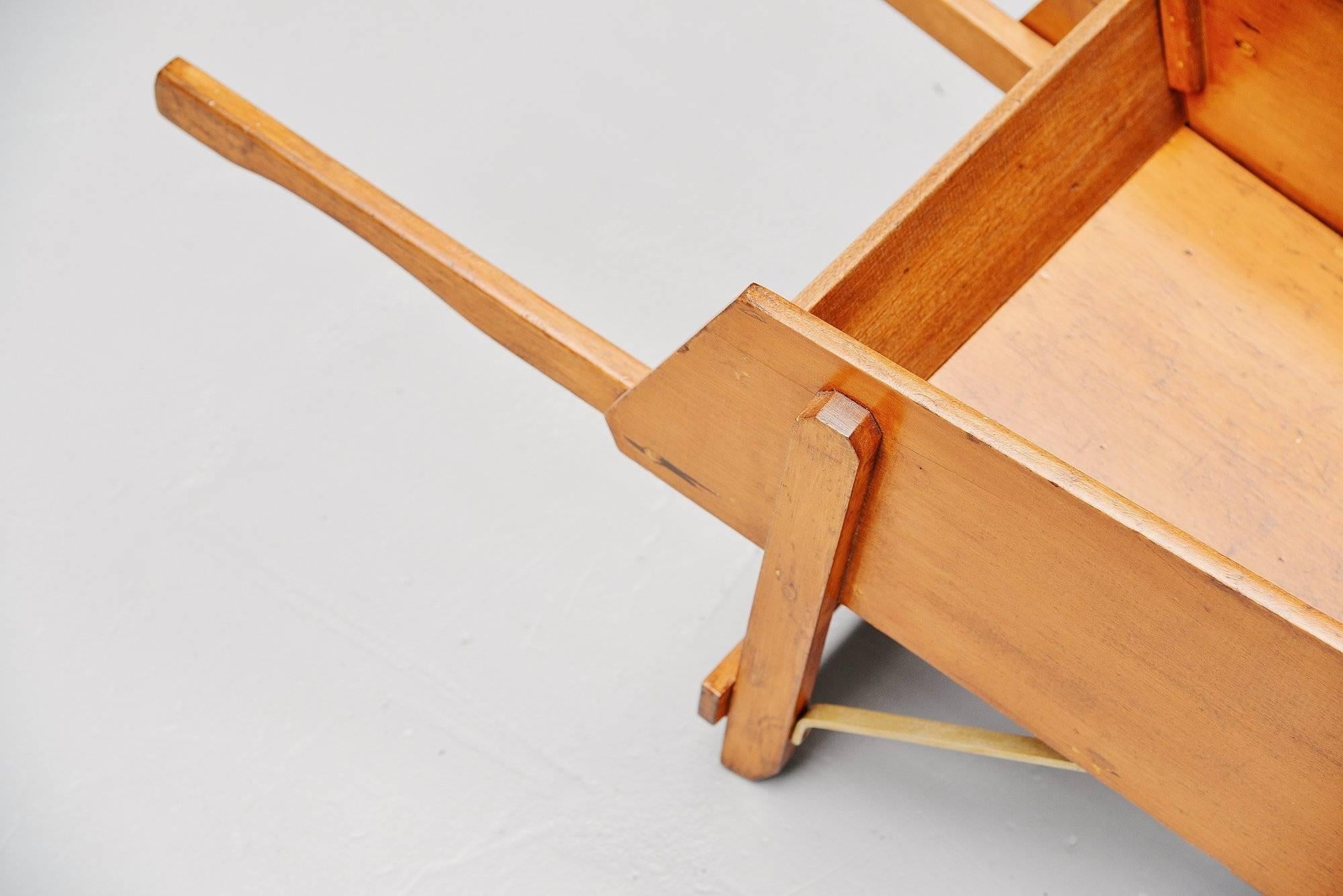 Mid-Century Modern Ado Wheelbarrow by Ko Verzuu, 1950