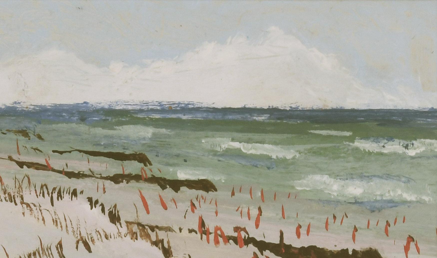 Jersey Shore III - Painting moderno estadounidense de Adolf Arthur Dehn