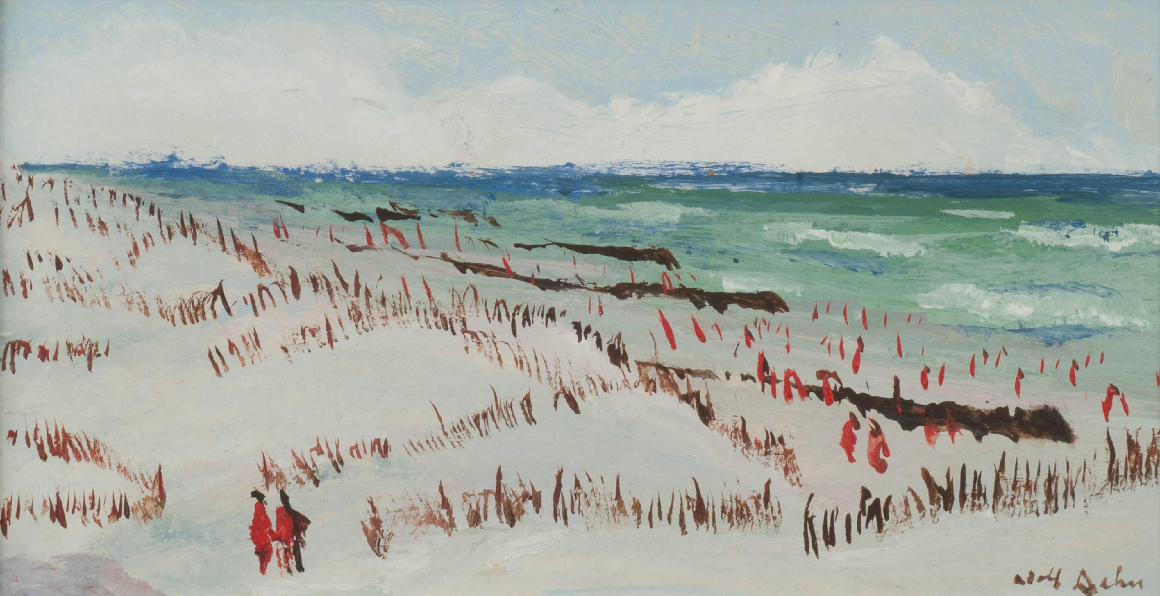 Adolf Arthur Dehn Landscape Painting - Jersey Shore III