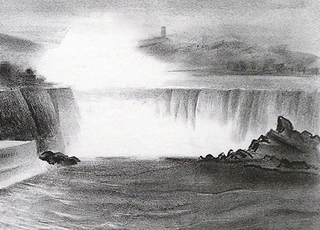 Niagara Falls - Print by Adolf Arthur Dehn
