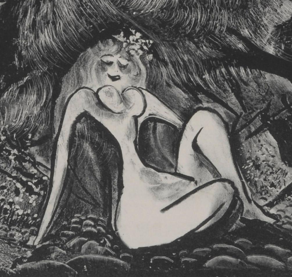 La beauté et la bête et la bête - Print de Adolf Dehn