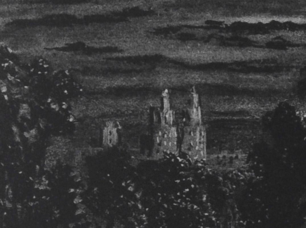 Noche en Central Park - Print de Adolf Dehn