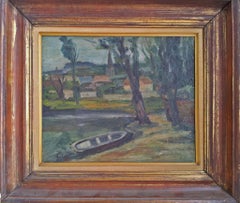 Vista sul lago in Francia