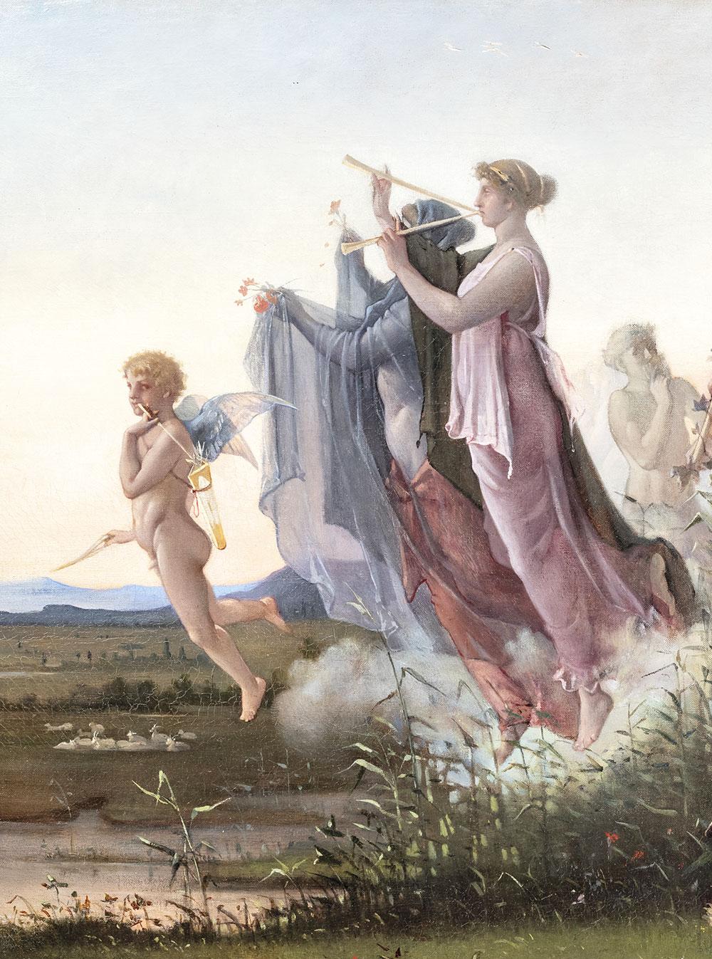 Le rêve brisé - Painting di ADOLF GUDFAST WERNER 
