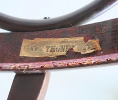 Adolf Loos (1870-1933) Secessionistische Bank, Thonet Nr.6150