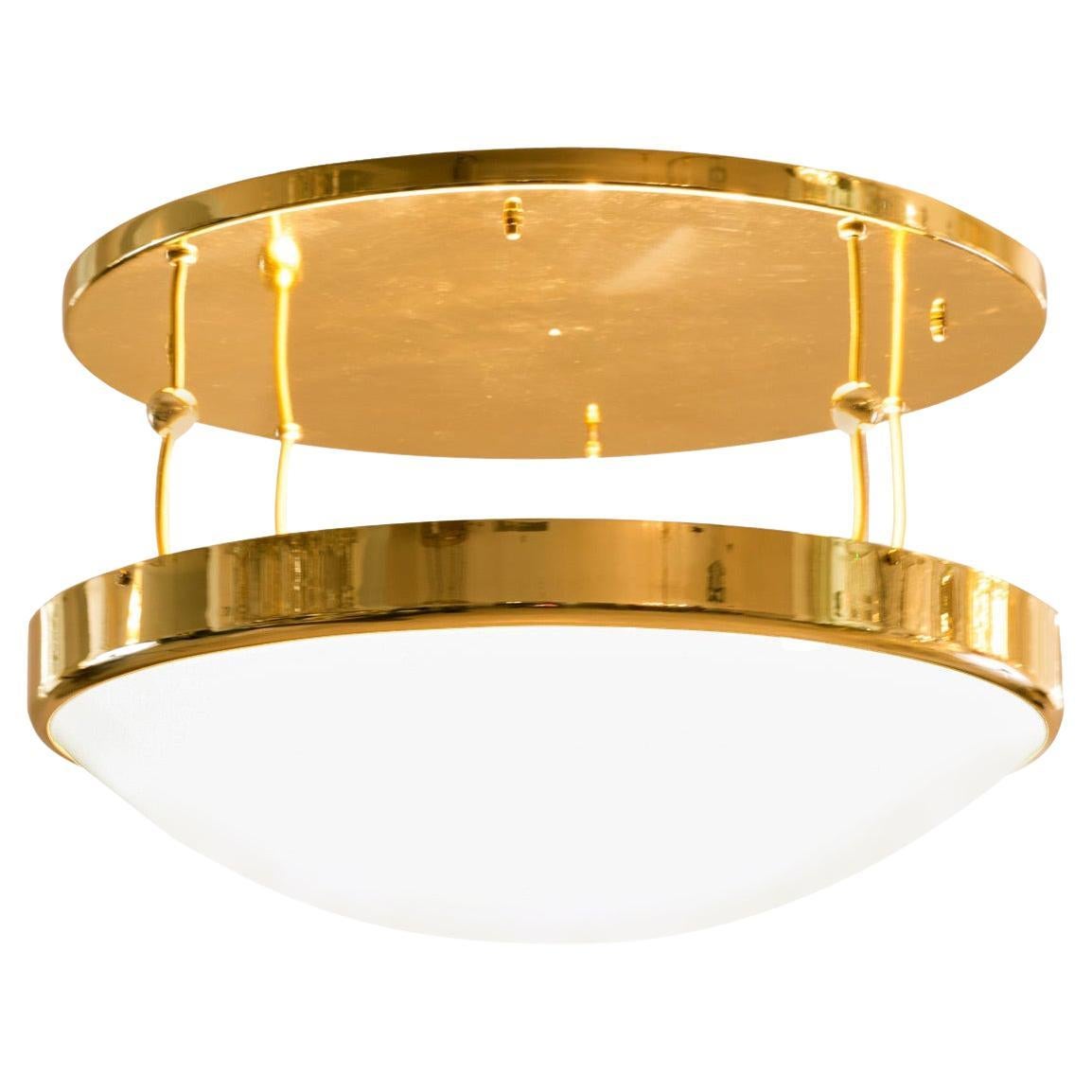 Adolf Loos Anglo Austrian Bank-Variation, Flush Mount Art Deco, Re-Edition For Sale