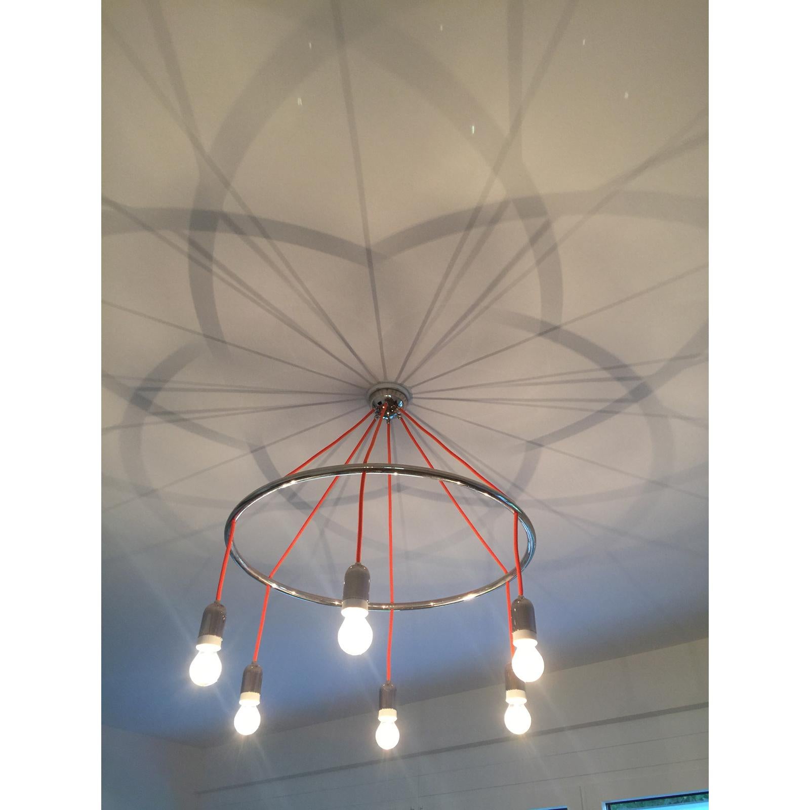 Lampadario Adolf Loos Cafe Museum Jugendstil, Re Edtion in vendita 2
