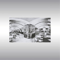 Lampe "Café Museum" d'Adolf Loos par la Wiener Werkstätte, Re Edition