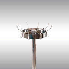 Adolf Loos Garderobenständer, Garderobenständer für das Looshouse in Wien, Neuausgabe aus Messing