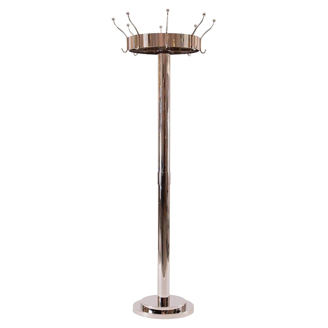 Adolf Loos Coatstand, Coatrack for the Looshouse in Vienna, Re Edition Brass