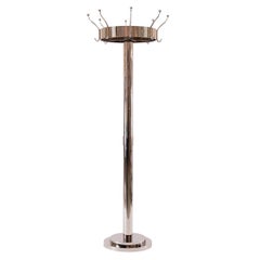 Adolf Loos Coatstand, Coatrack for the Looshouse in Vienna, Re Edition Brass