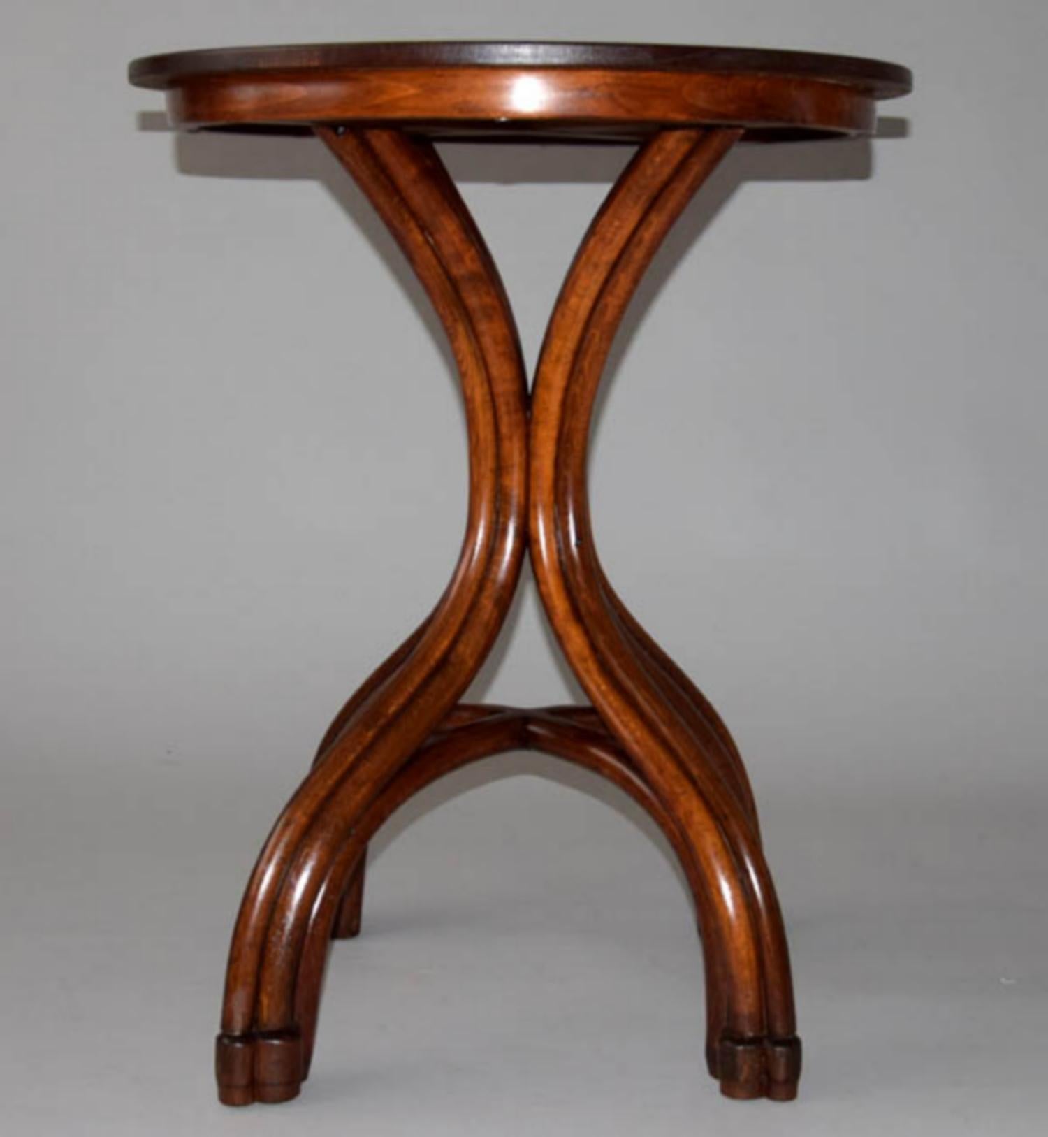 Late 19th Century Adolf Loos Conference Coffee Table / JJ Kohn, 1899