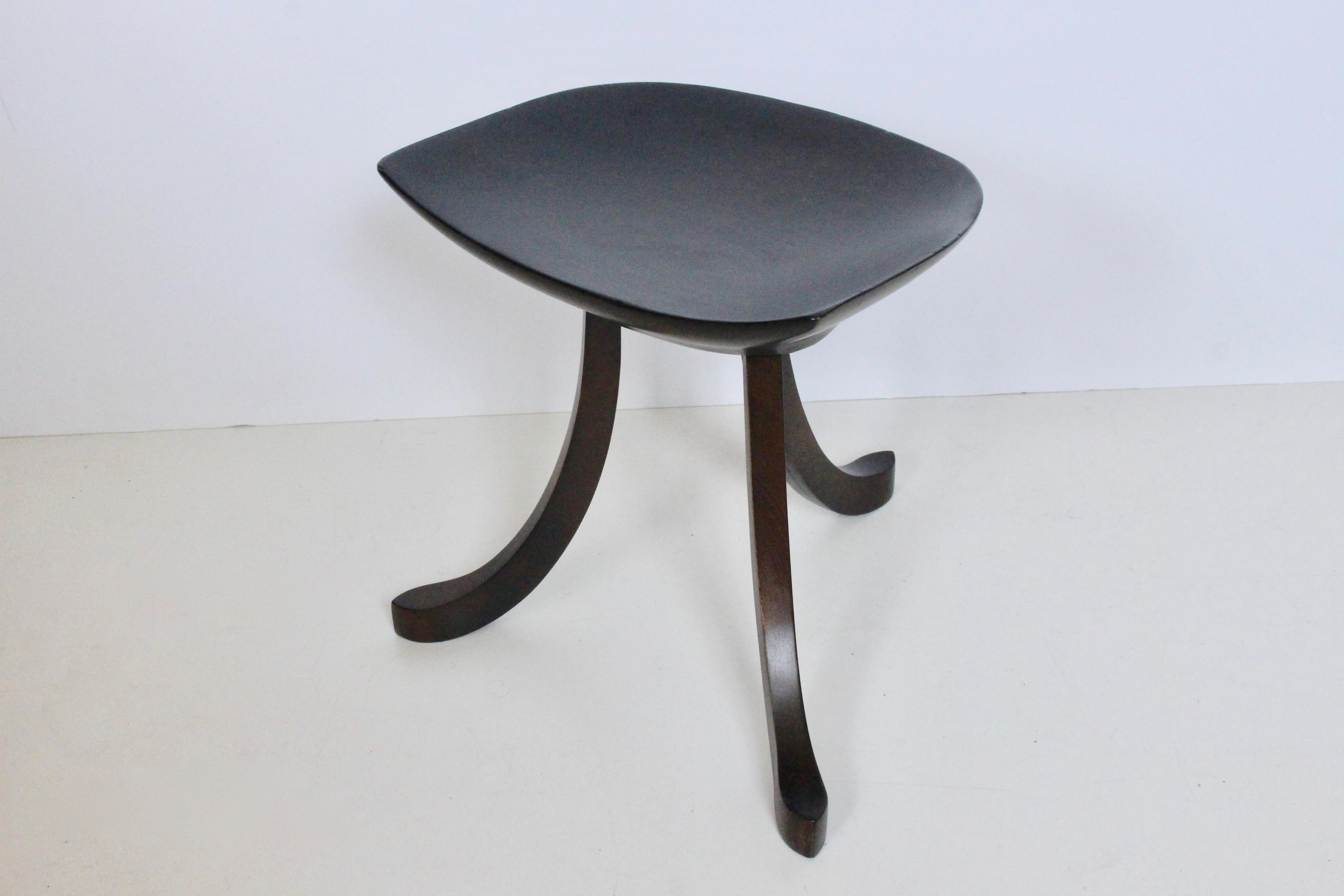 Stained Adolf Loos Egyptian Theben Stool For Sale