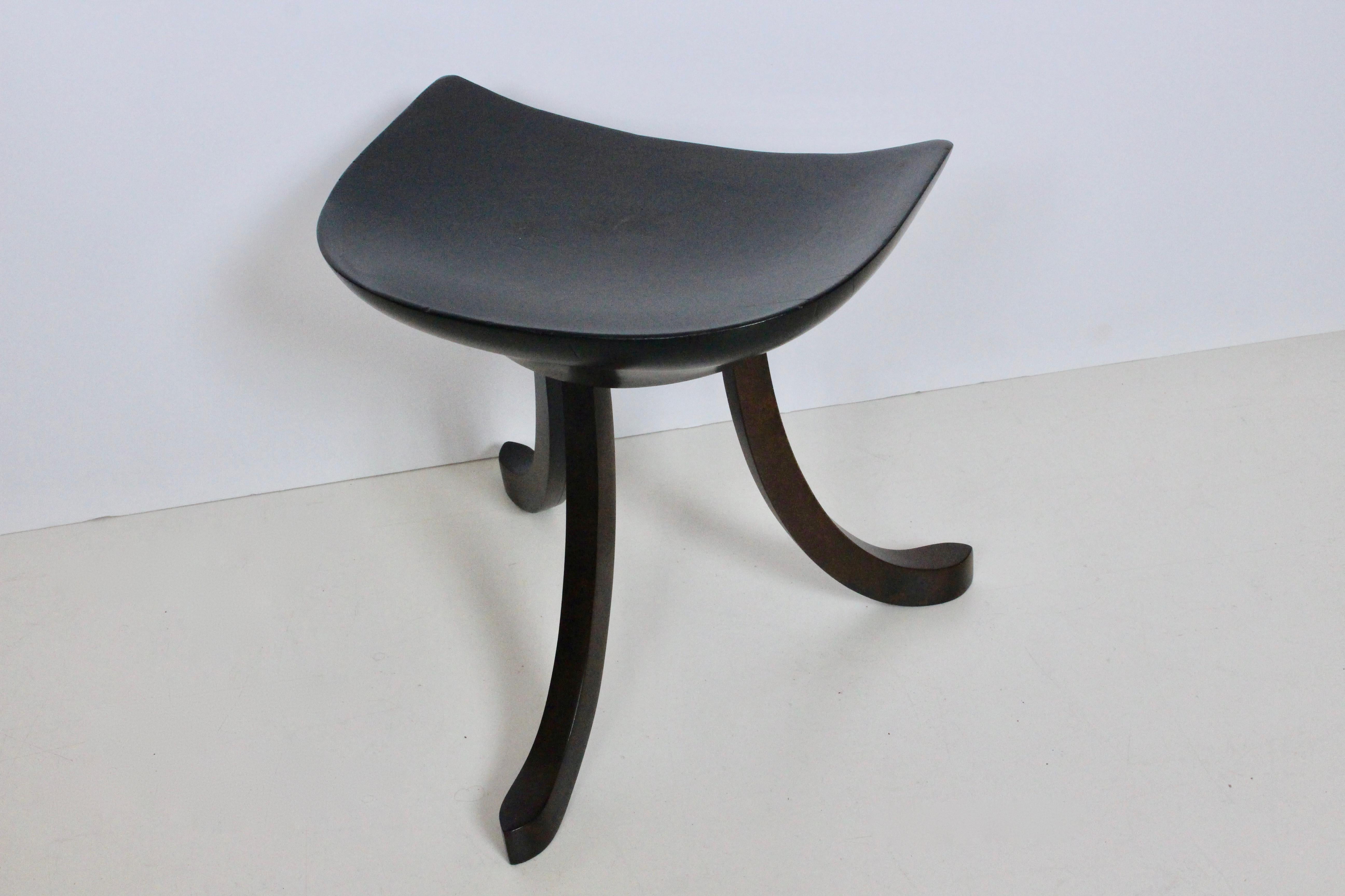 Adolf Loos Egyptian Theben Stool In Good Condition For Sale In Bainbridge, NY