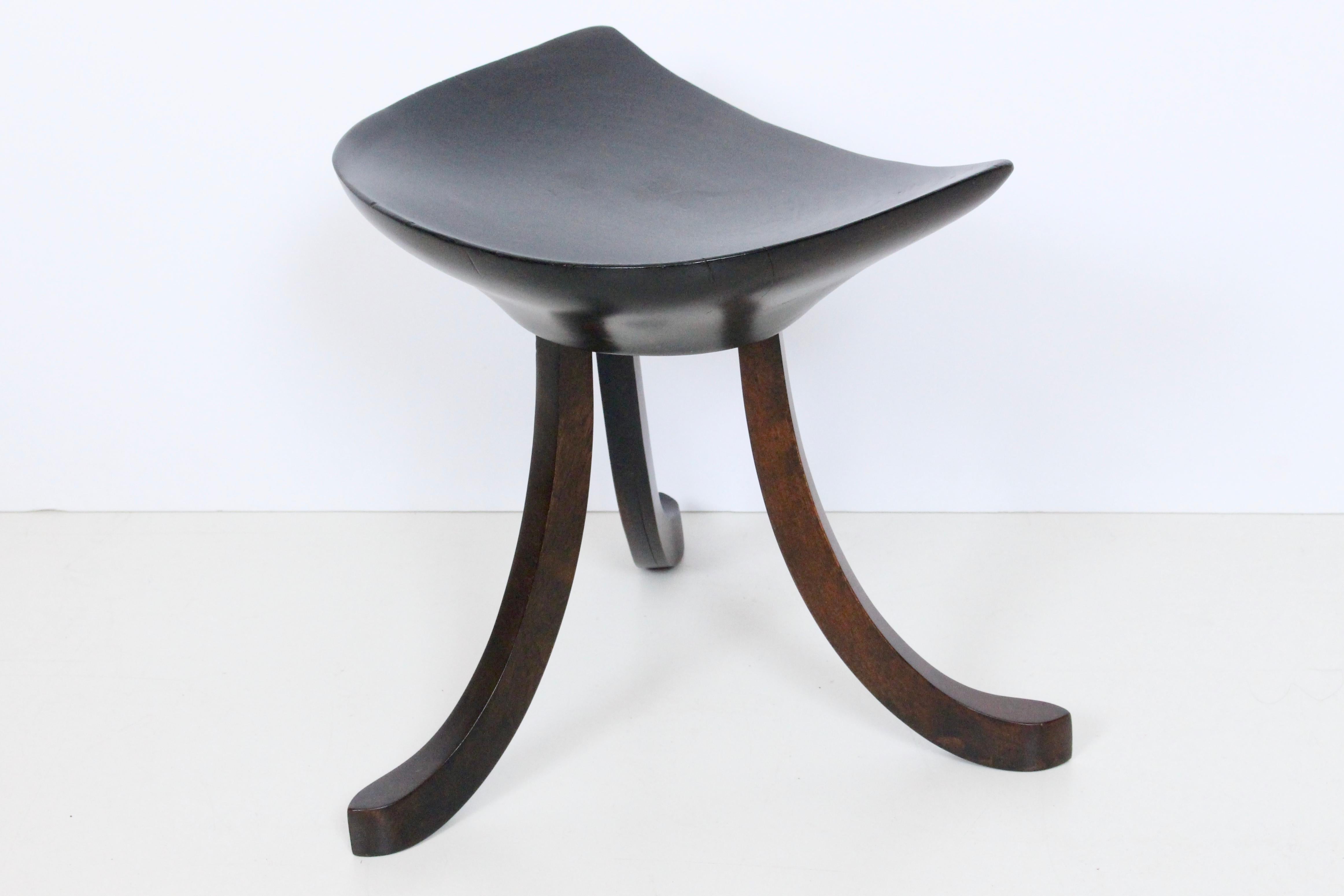 20th Century Adolf Loos Egyptian Theben Stool For Sale