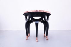 Adolf Loos Elephant Trunk Table, Wood and Copper, Austria, 1910s