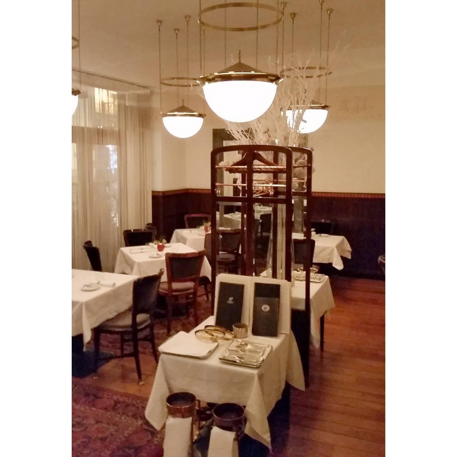 Lustre Jugendstil d'Adolf Loos pour la Banque autrichienne d'Anglo-Autriche de Vienne, réédition en vente 3