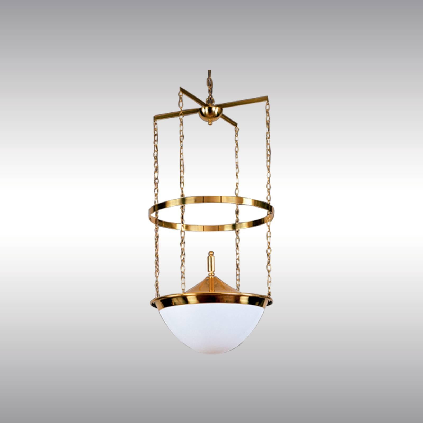 Autrichien Lustre Jugendstil d'Adolf Loos pour la Banque autrichienne d'Anglo-Autriche de Vienne, réédition en vente