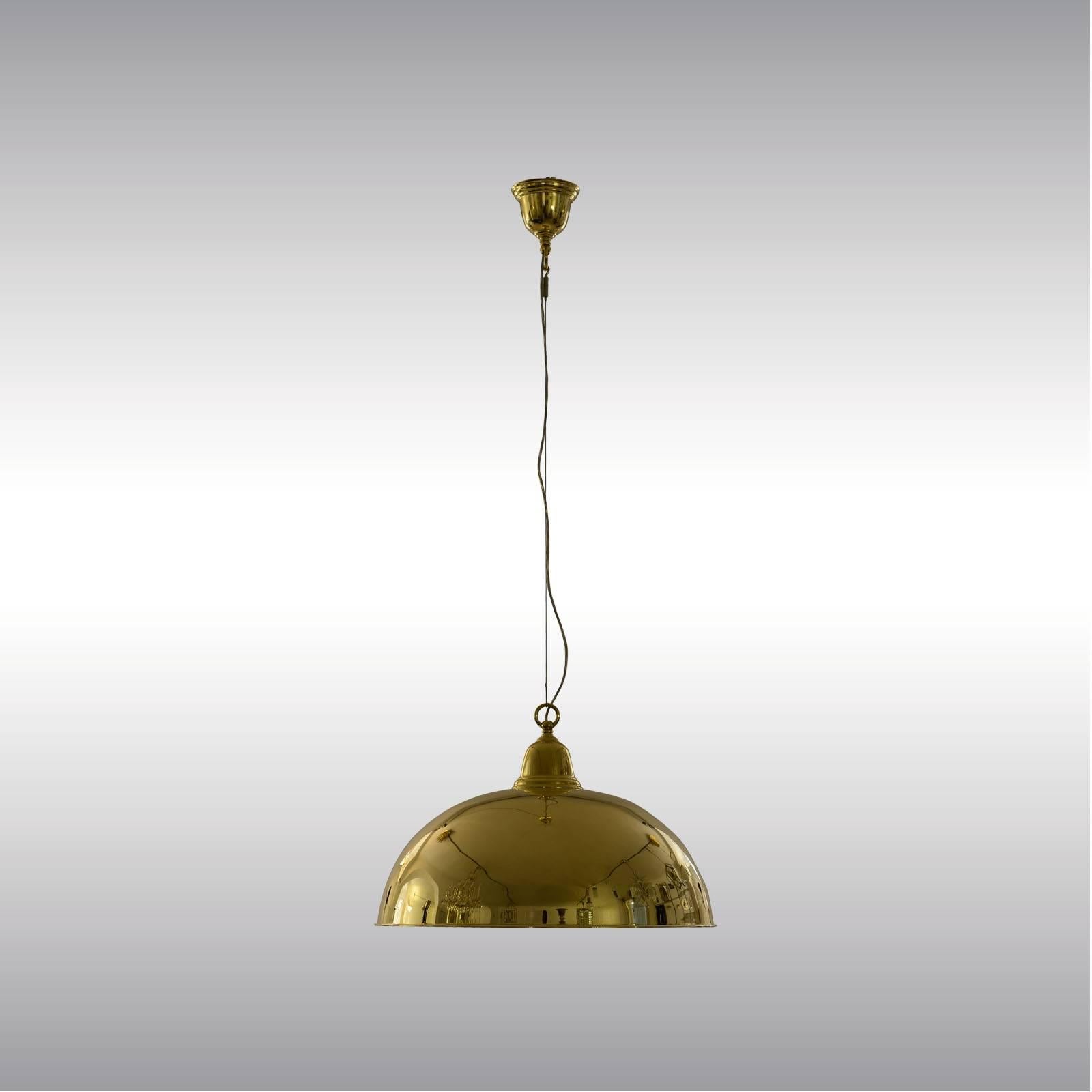 Hand-Crafted Adolf Loos from the Looshaus in Vienna Pendant / Chandelier Comptoir Re-Edition For Sale