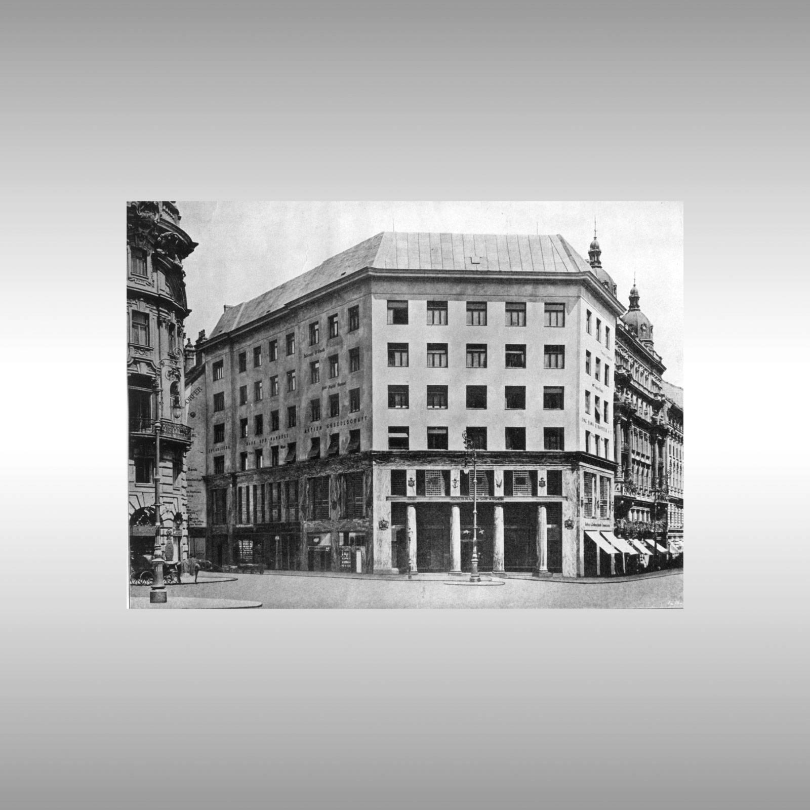 Laiton Adolf Loos de la Looshaus de Vienne Pendentif / Lustre Comptoir Re-Edition en vente