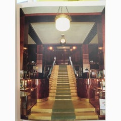 Adolf Loos Jugendstil Ceiling Lamp from the Looshaus in Vienna, Re-Edition