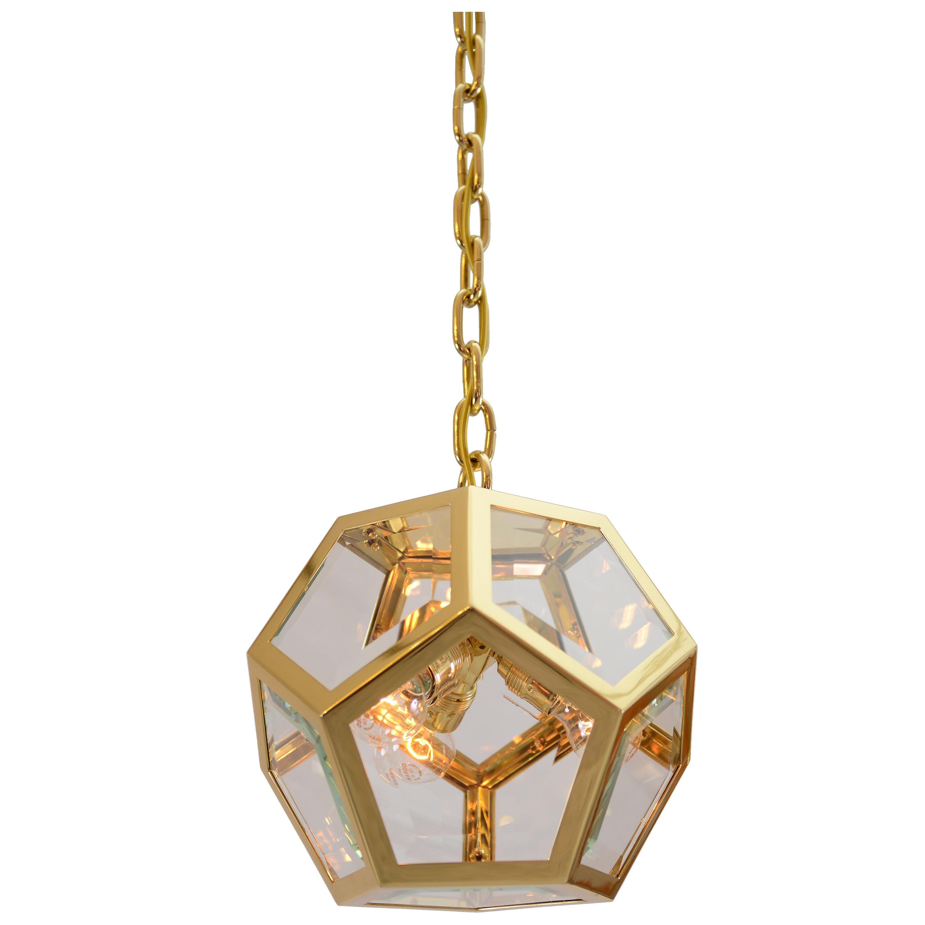 Adolf Loos Knize Symmetric Pendant, for Shops in Vienna, Paris, Berlin Reedition For Sale