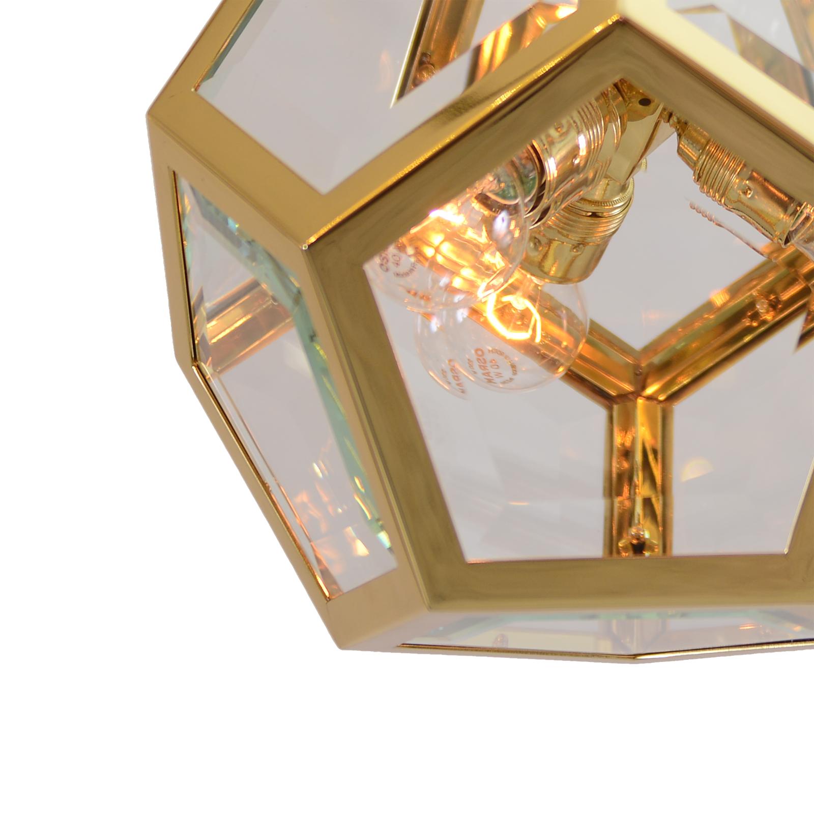 XXIe siècle et contemporain Adolf Loos Taylorshop Pentagon-Dodekaeder table/lampe de soirée réédition en vente