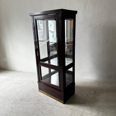 Adolf Loos Mirrored Vitrine Bookcase, Austria 1910s