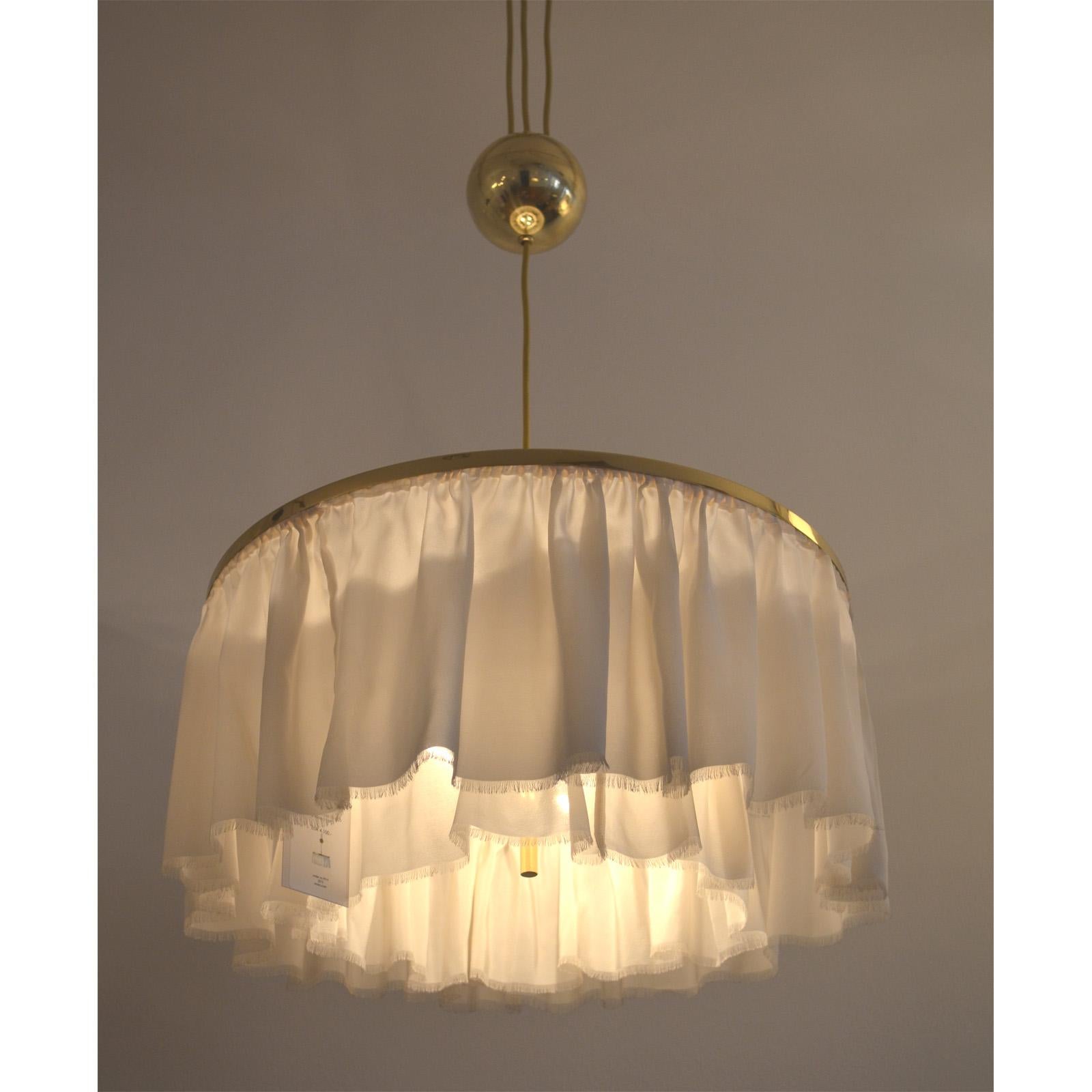 Carrusel de poleas de seda y latón Adolf Loos, reedición Hecho a mano en venta