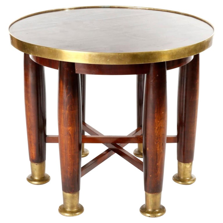 Adolf Loos for Friedrich Otto Schmidt Haberfeld table, 1899, offered by HPS DESIGN