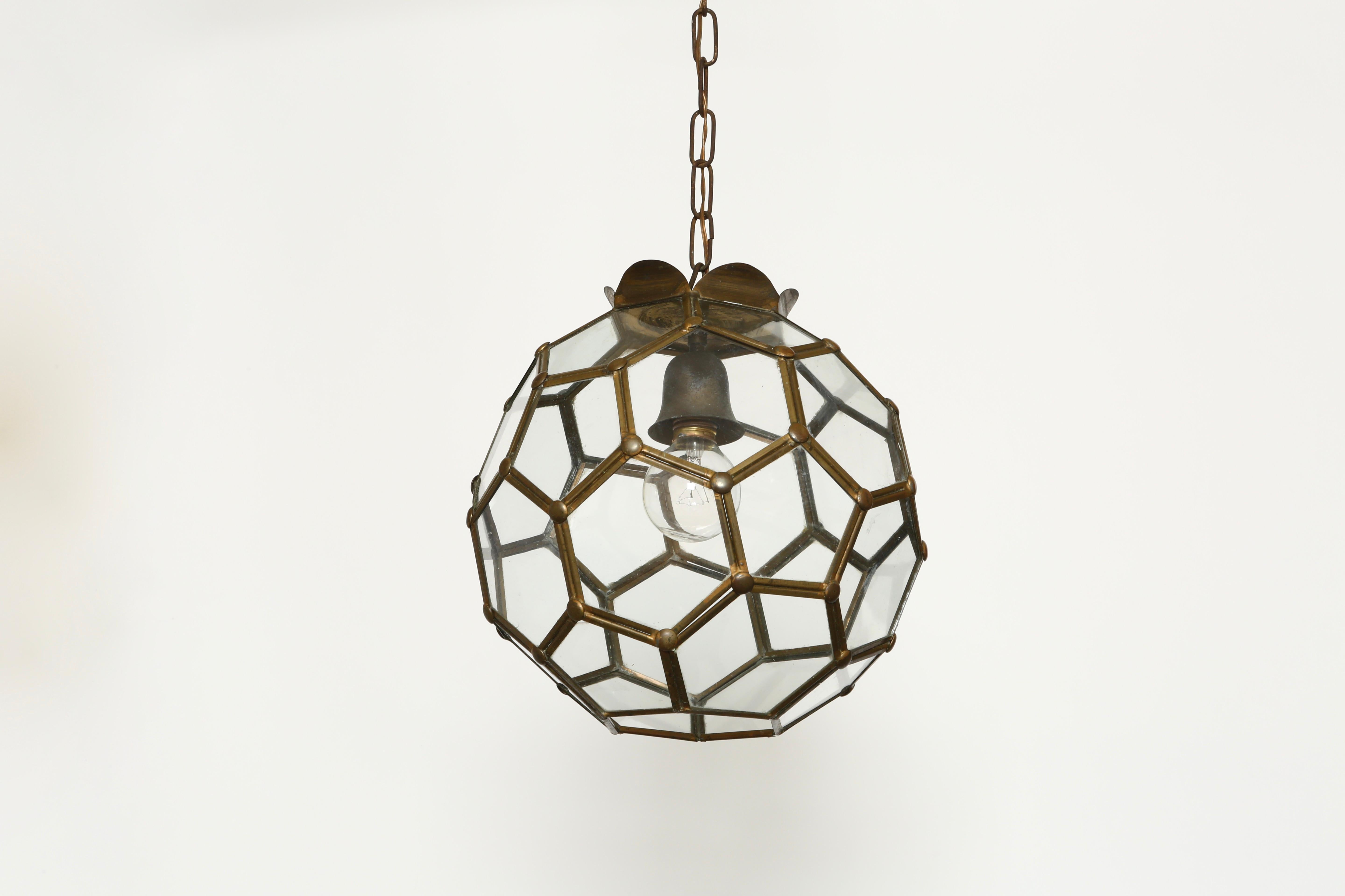 Austrian Adolf Loos Style Ceiling Pendant