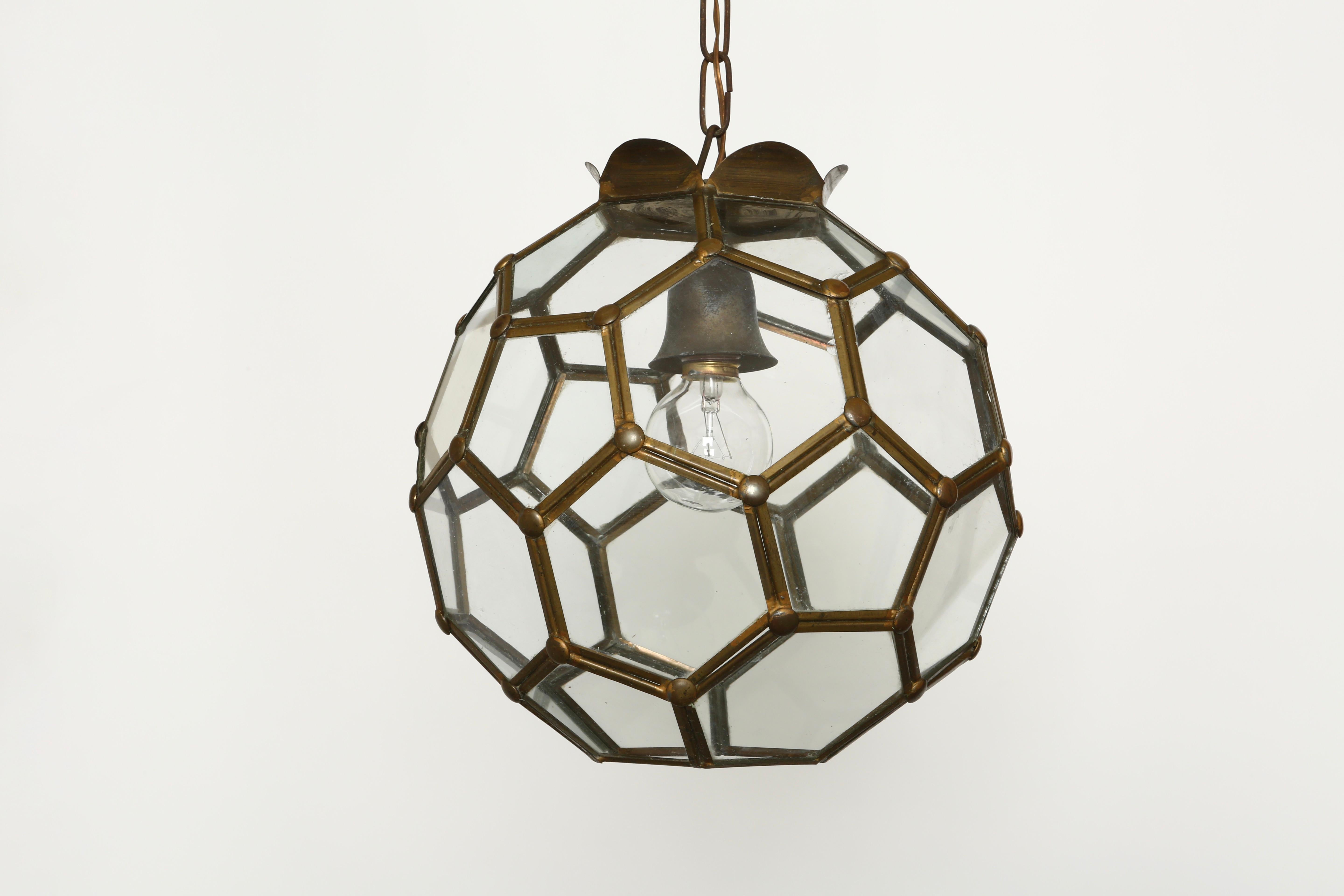 Adolf Loos Style Ceiling Pendant In Good Condition In Brooklyn, NY